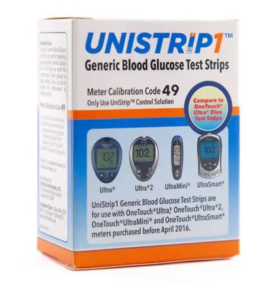 Unistrip1™ Diabetes Test Strips